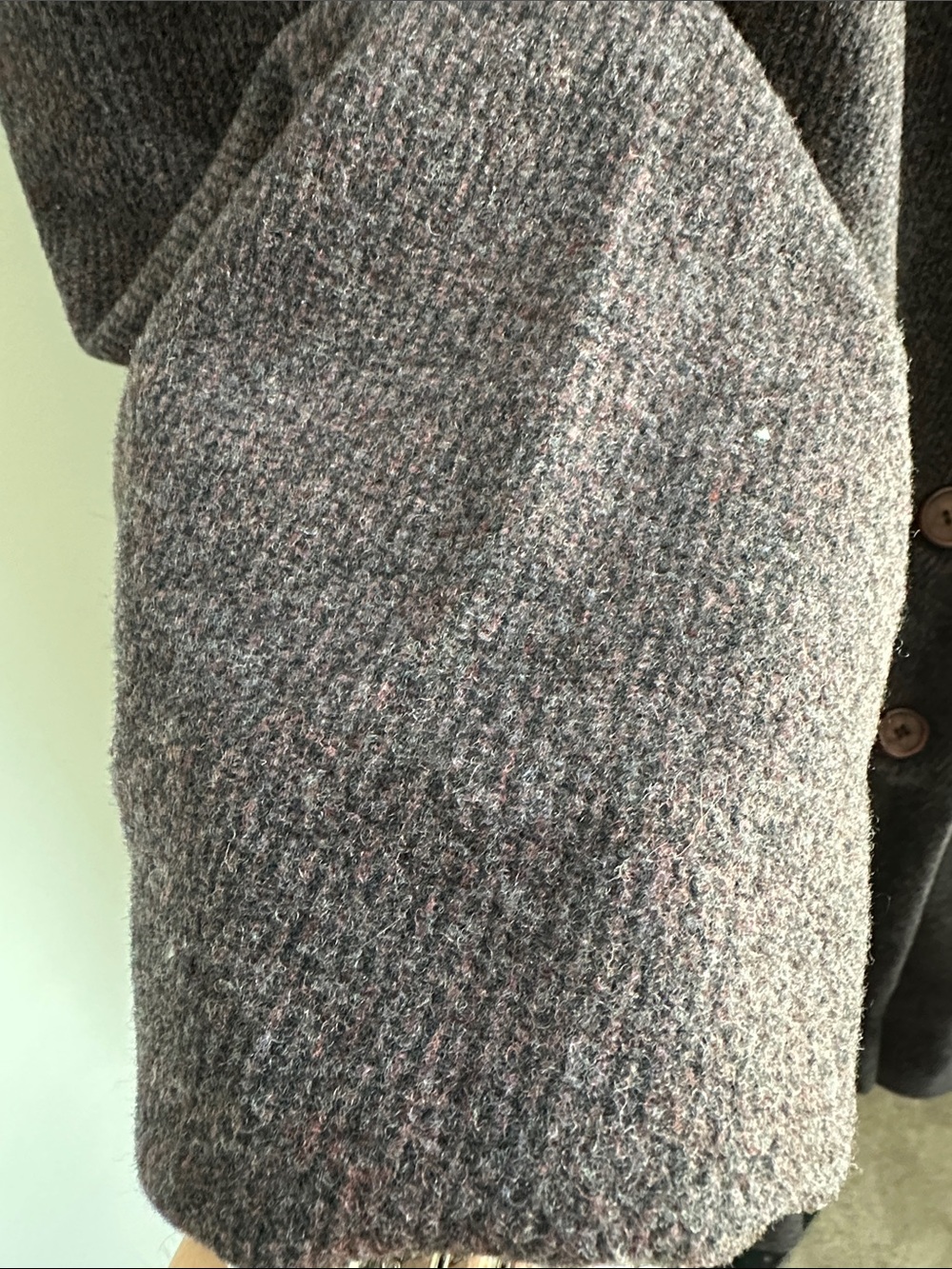 Pendleton Plum Heather Wool Coat - Picture 4 of 7